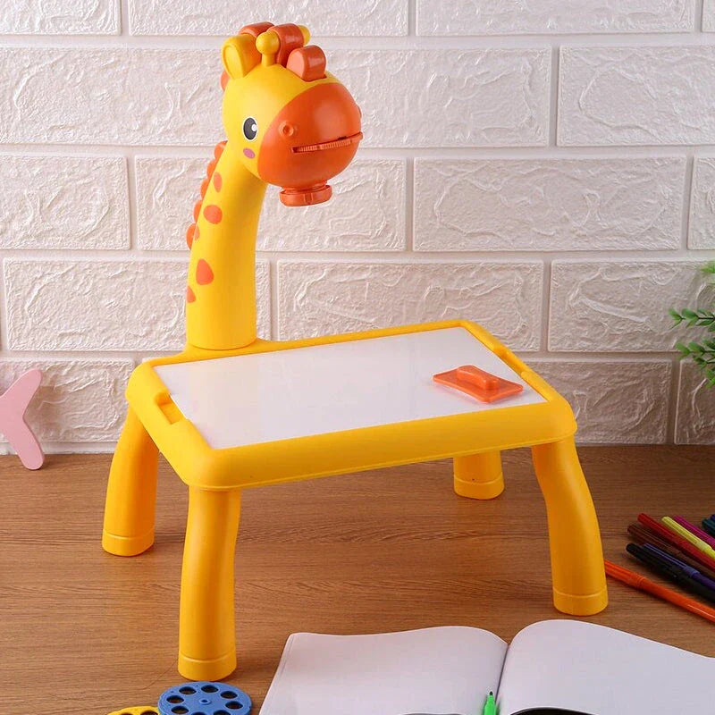 Fun Painting Projector Toy – Giraffe-themed creative play set | Screens Free Kids