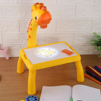 Best kids’ art toy – Giraffe projector table for easy tracing and painting | Screens Free Kids