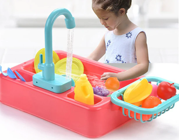 Educational Kitchen Sink Toy – Encouraging responsibility through play | Screens Free Kids