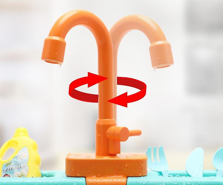 Electric Kids Sink Toy – Real water flow for pretend play fun | Screens Free Kids